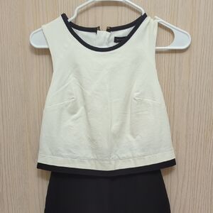 Banana Republic Black and White Dress